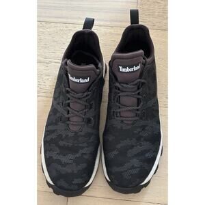 Timberland BROOKLYN OXFORD BLACK MESH Shoes CAMO Mens size 10.5 Sneakers